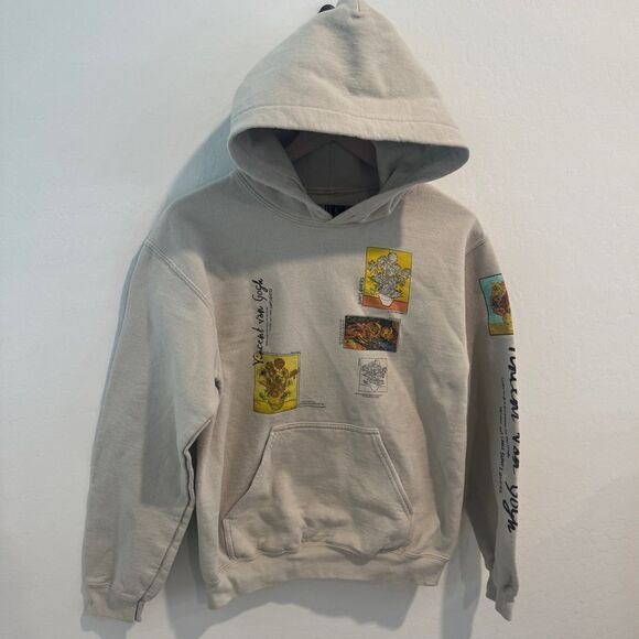 Pierre Collective X Goodie Two Sleeves Vincent Van Gogh Hoodie - Picture 1 of 5